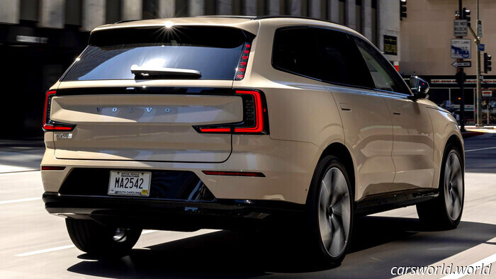 El último problema del Volvo EX90 podría literalmente caerte encima | Carscoops